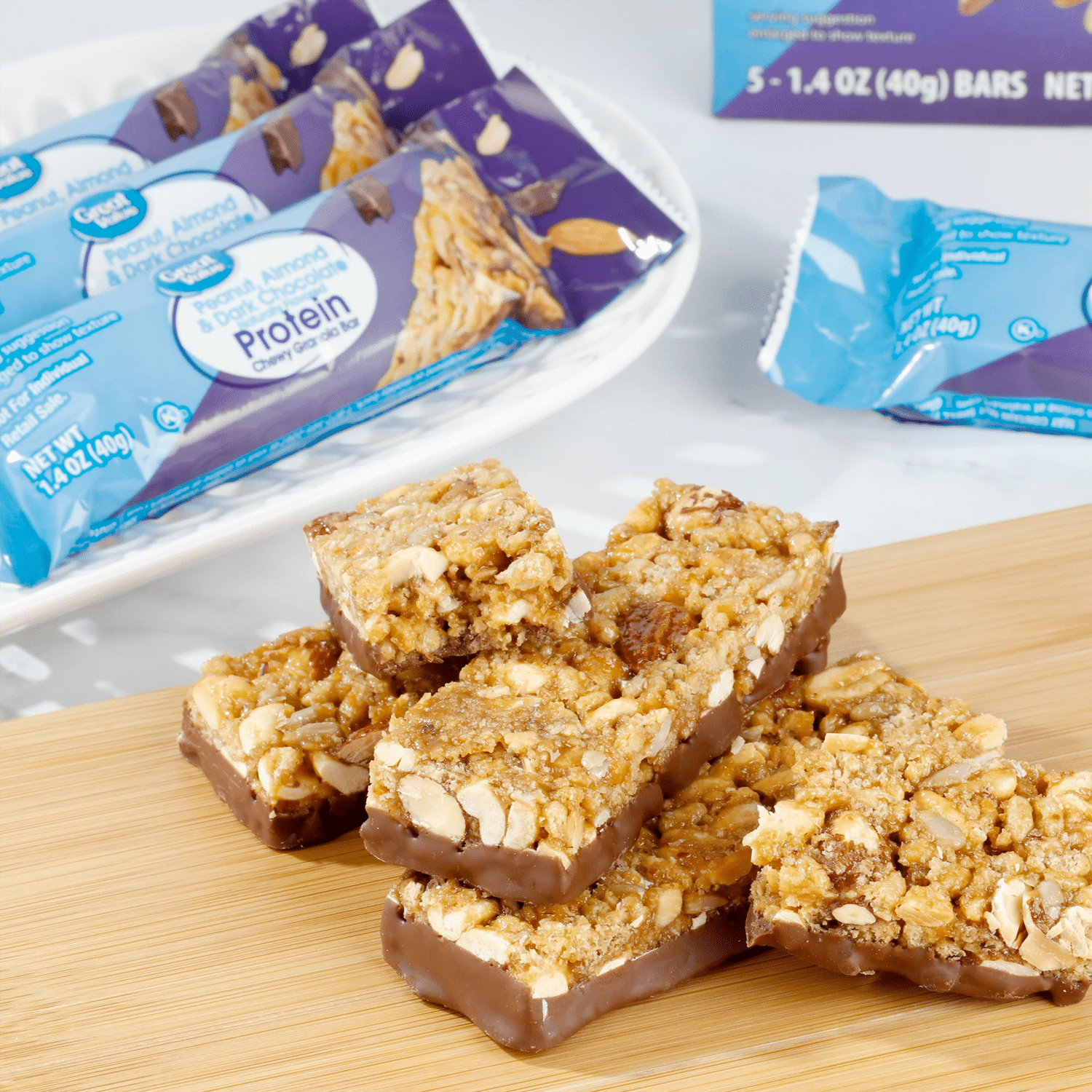 Great Value Peanut Dark Chocolate Protein - Slika 2