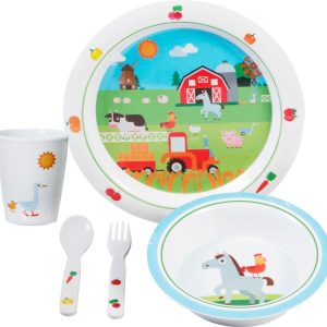 Melaminski set dječji Farm 3+
