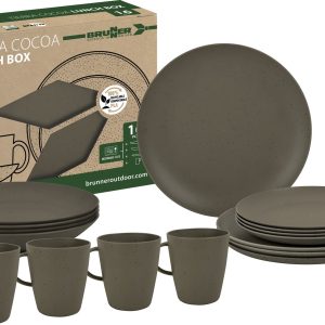 Servis Lunch box PLA Tierra Cocoa