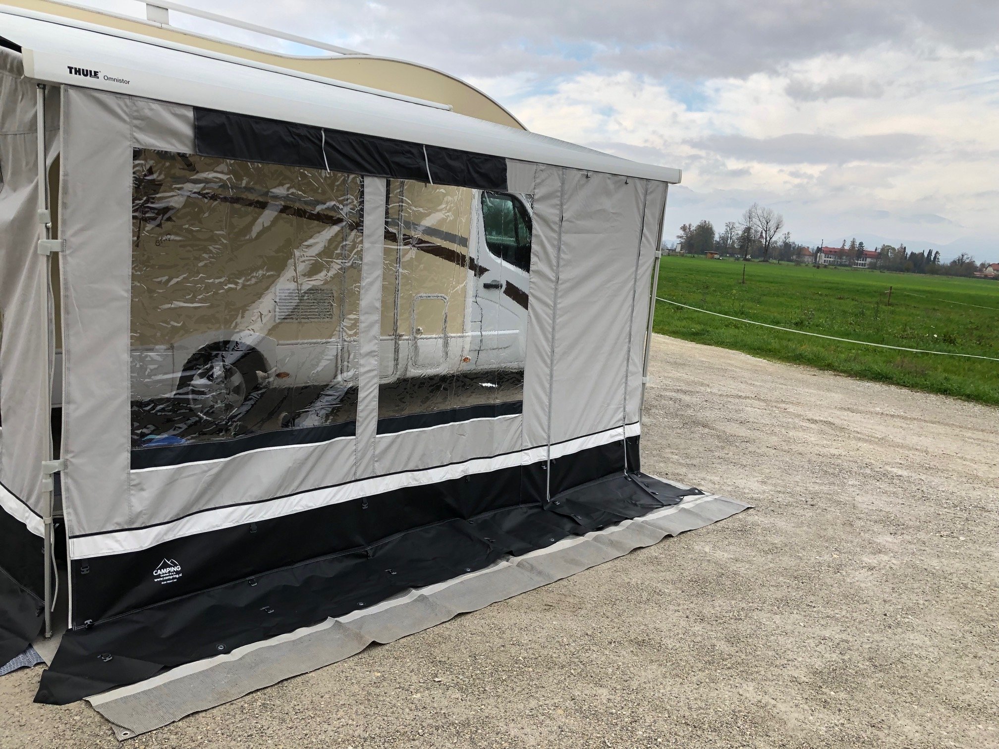 Sprednja stranica za tende BLED Camp-ing Orehek