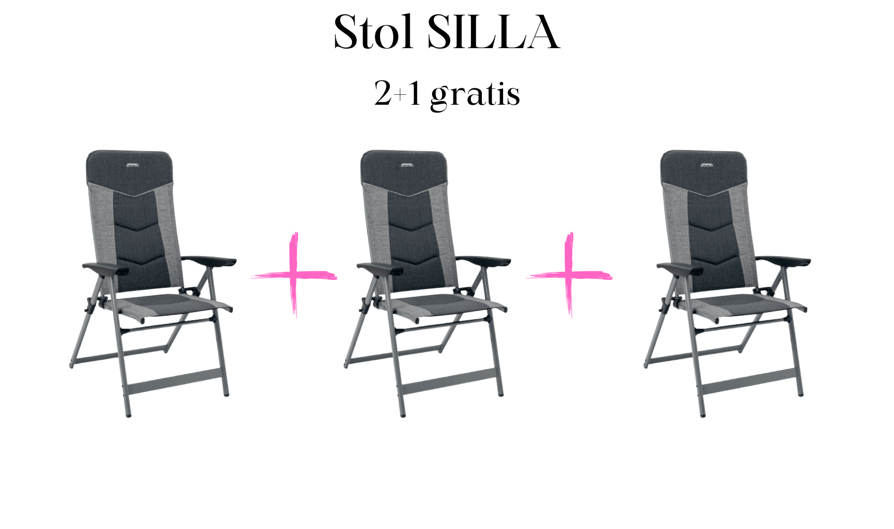 Akcija stolica Silla 2+1 gratis!