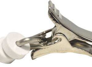 Klizač za zavjese predšatora s stezaljkom