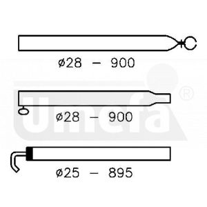 Šipka ALU krovna Umefa